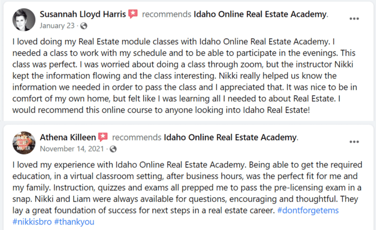 Idaho Real Estate School Review Image 3